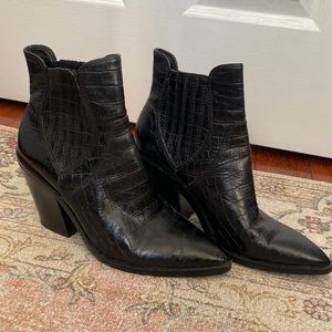 Rebecca Minkoff Snakeskin booties